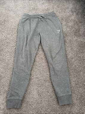 Gymshark Mens Gray Heather Jogger Sweatpants